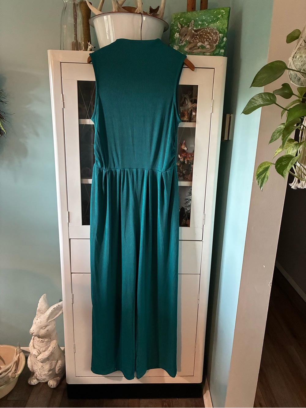 PrettyGarden sz L Sleeveless Romper - Elegant Everyday Style like new!